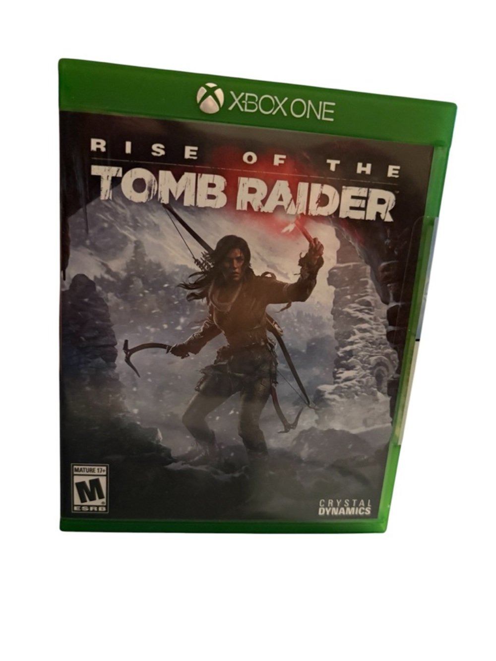 Rise of the Tomb Raider Xbox One Game - Green Case